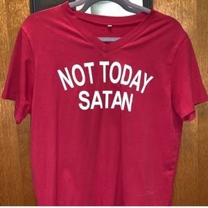 “Not Today Satan” T-shirt